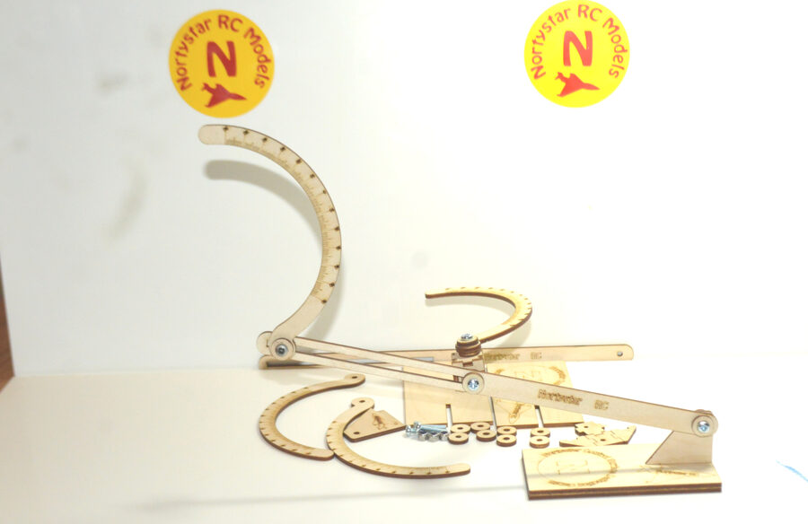 RC Model Control Surface Deflection Indicator "Goniometer"